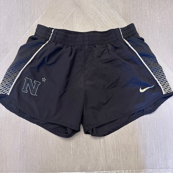 Nike Pants - Nike Black and Gold Athletic Shorts Sleek Design